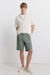 Springfield Bermuda comfort fit color verde