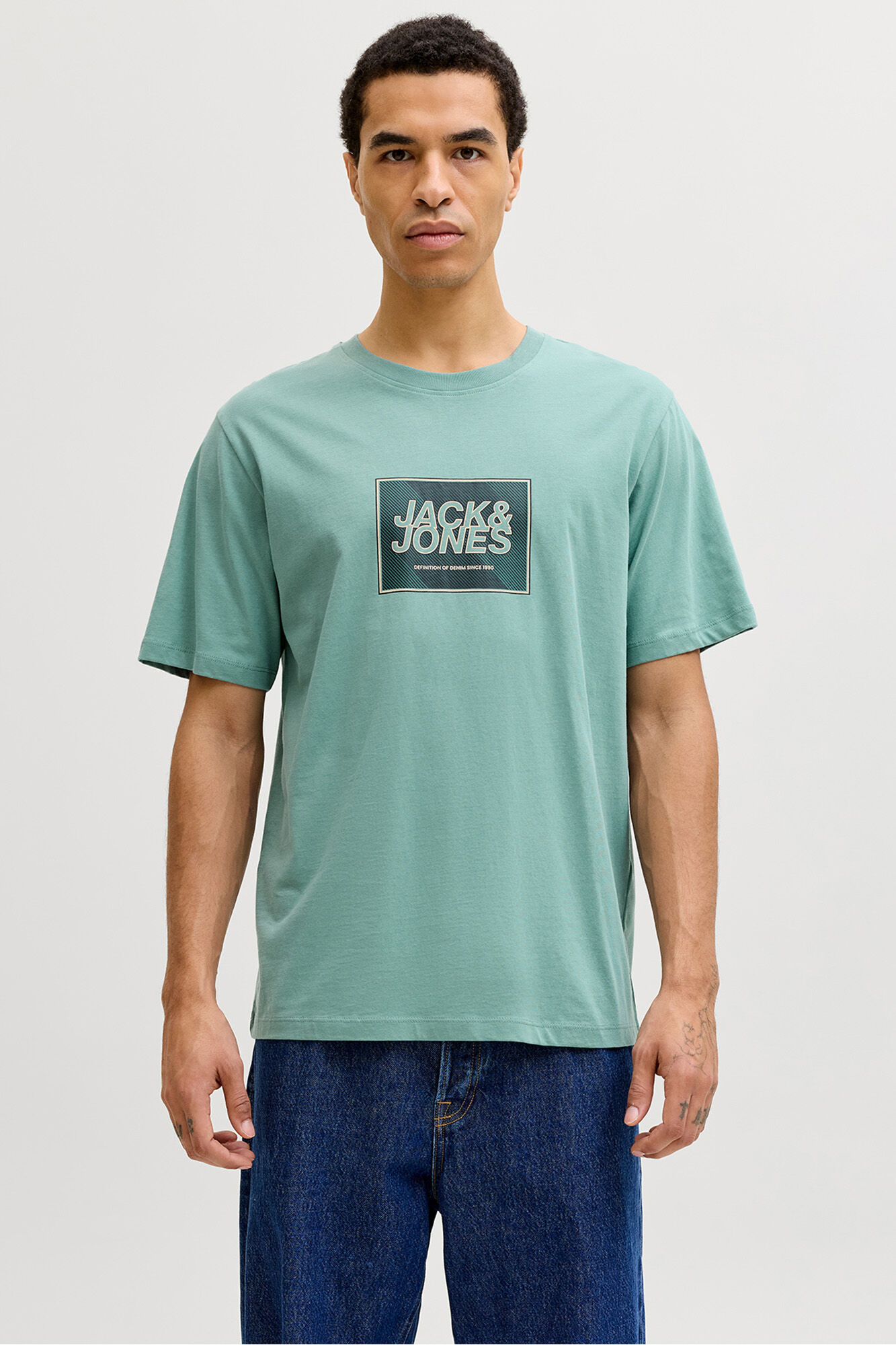 Jack & Jones Camiseta b&aacute;sica con logo