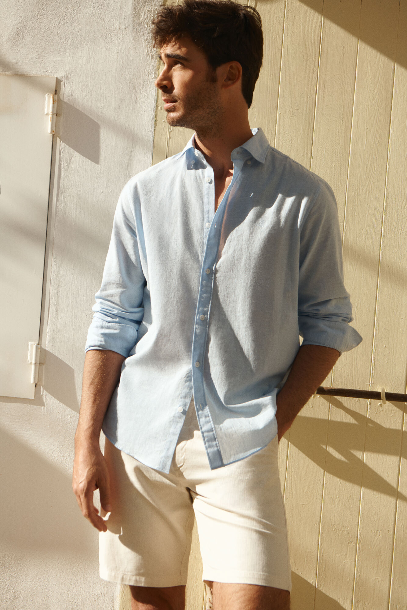 Springfield Camisa lino