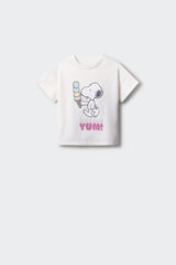 Springfield Kids T-shirt Snoopy menina branco