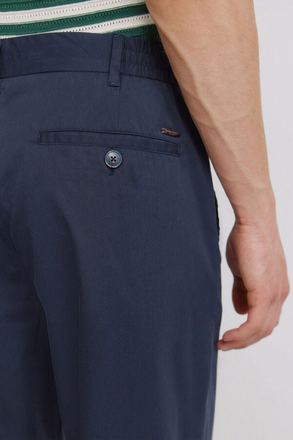 Springfield Cal&ccedil;as chino leves relaxed fit azul