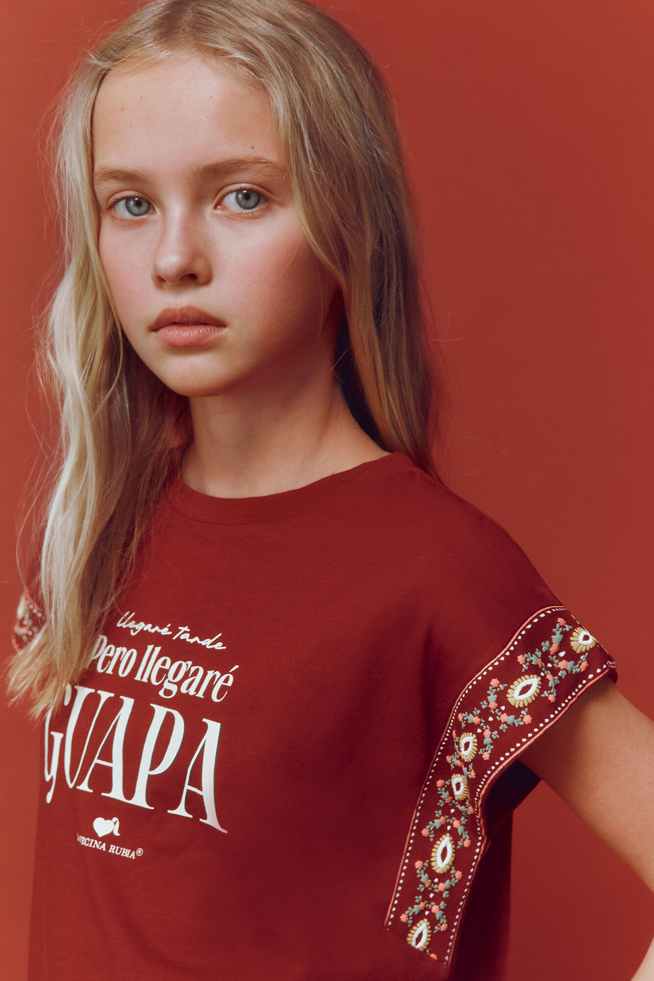 Springfield Kids T-shirt "Chegarei tarde, mas chegarei bonita"