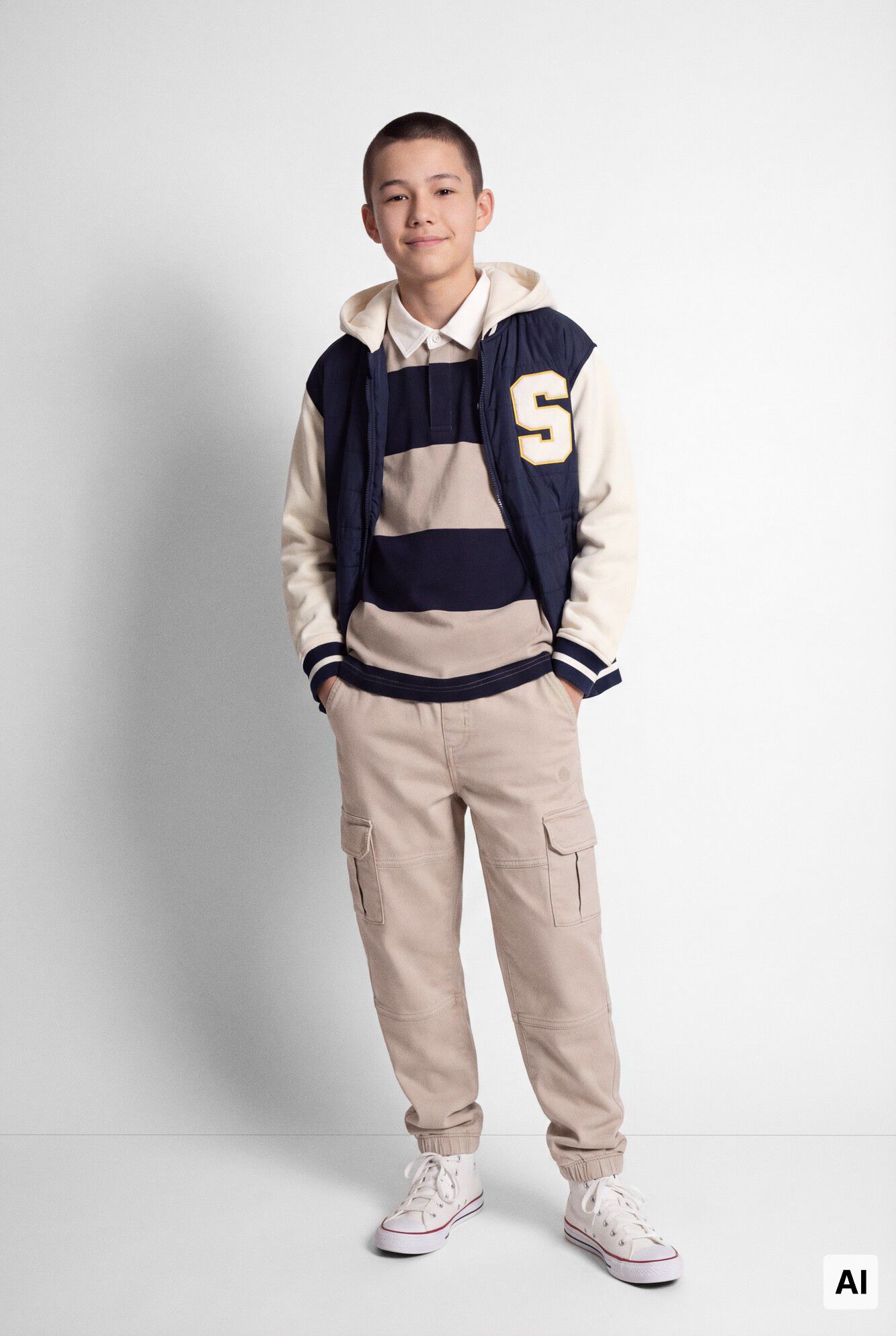 Springfield Kids Cal&ccedil;as cargo jogger para menino