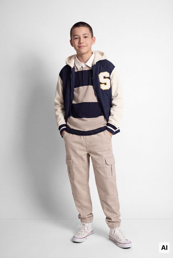 Springfield Kids Jogger cargo ni&ntilde;o nude