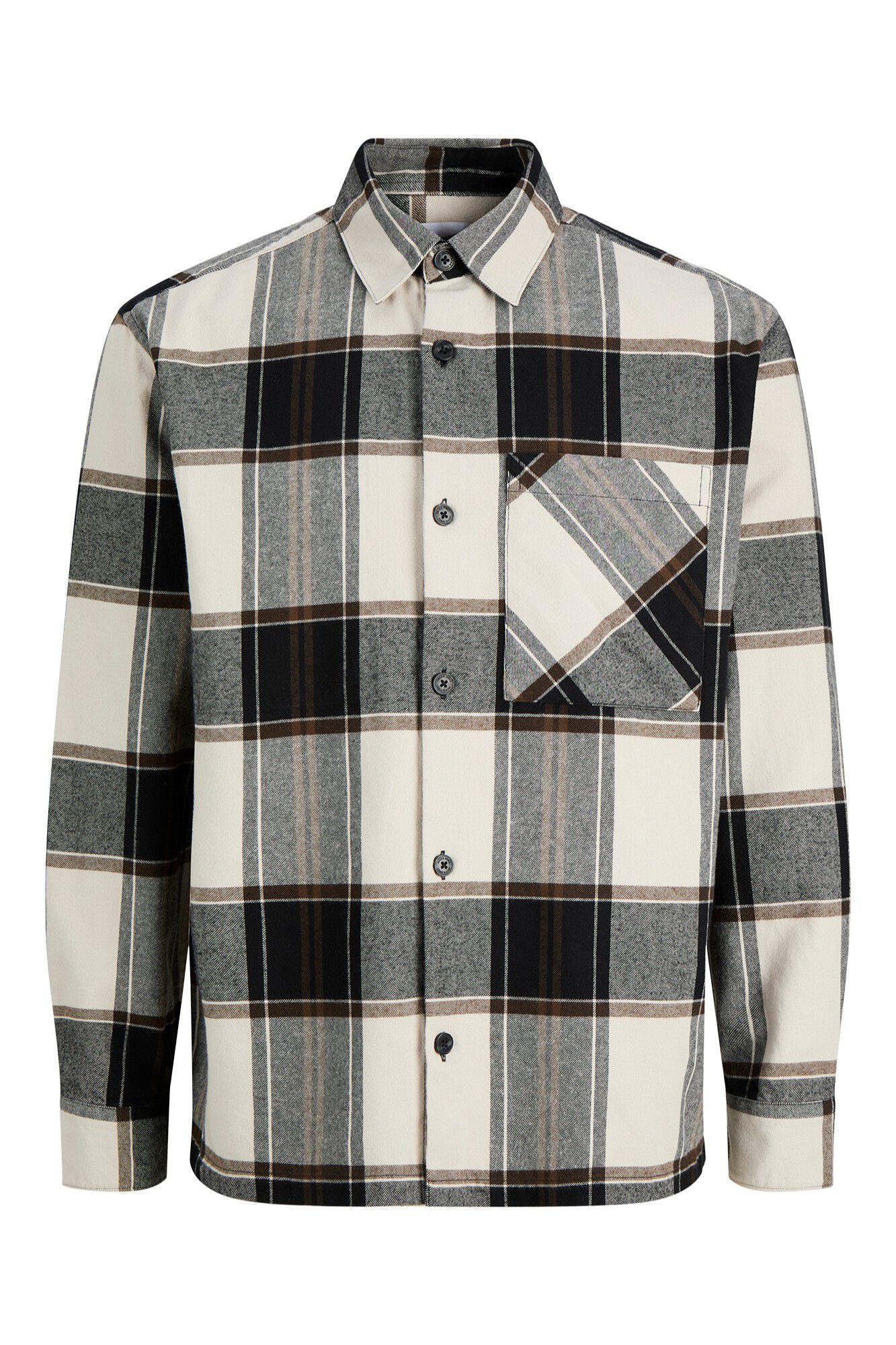 Jack & Jones Sobrecamisa relaxed aos quadrados