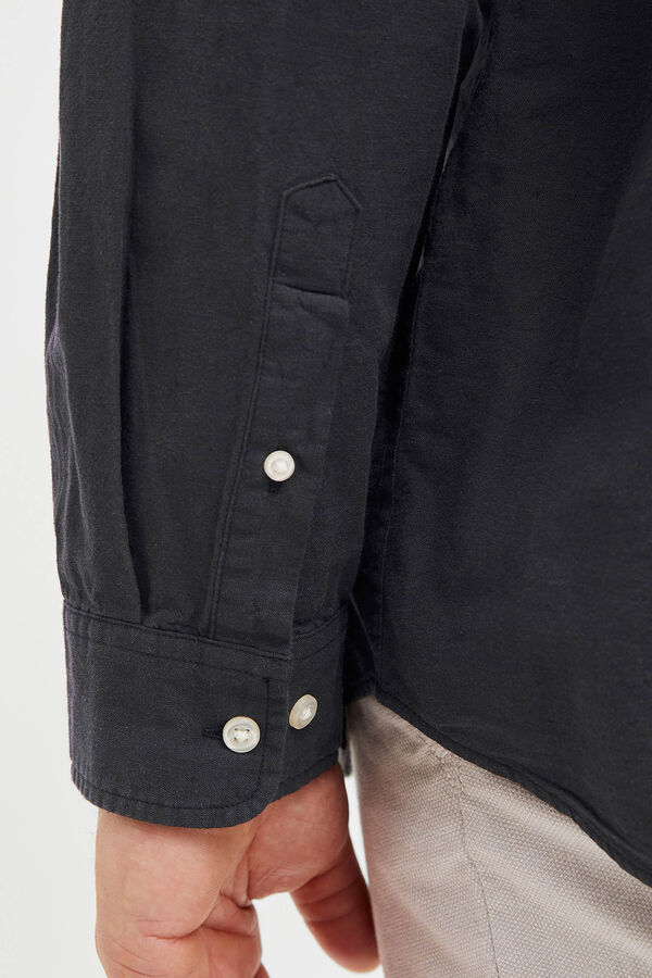 Jack & Jones PLUS Camisa slim fit PLUS preto