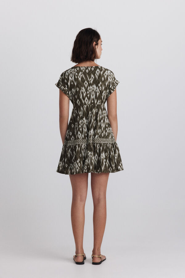 Springfield Vestido curto estampado estampado
