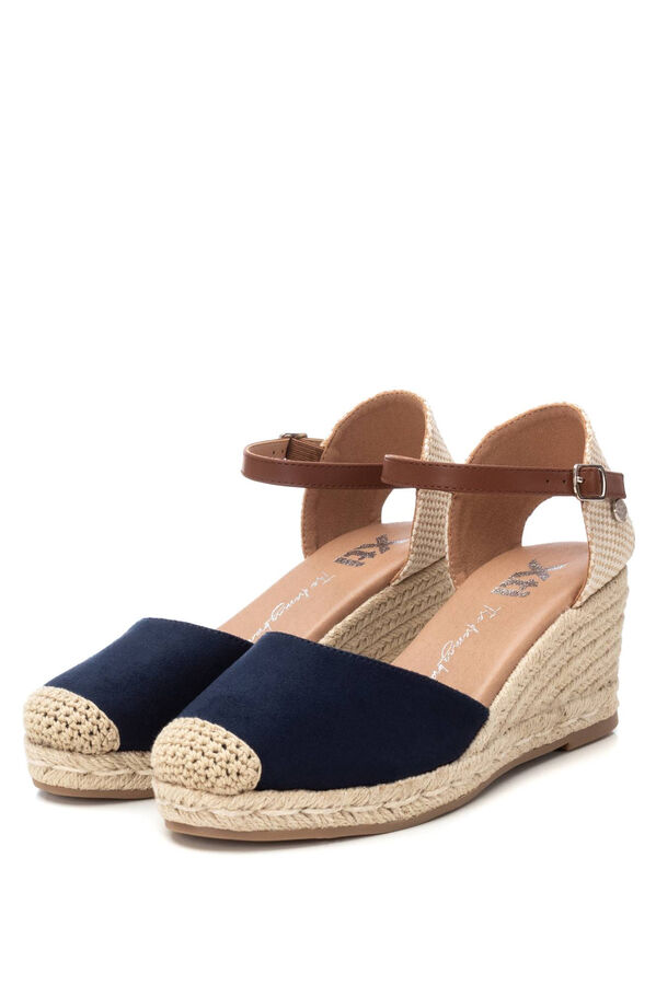 XTI Valencian suede woman blue