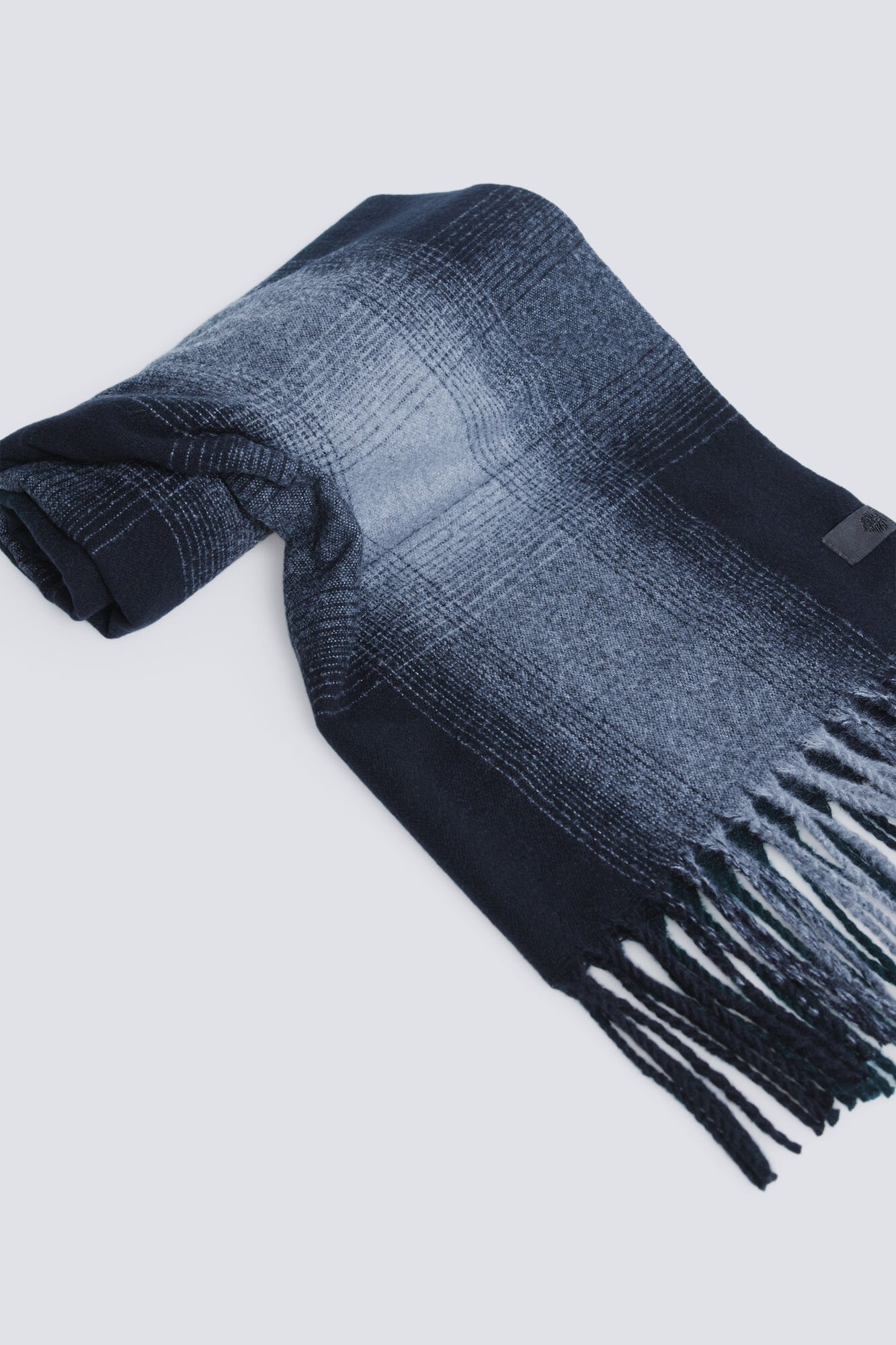 Springfield Cachecol xadrez multicolorido e desfocado