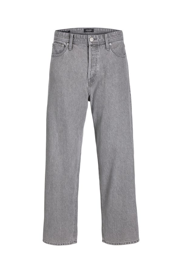 Jack & Jones Jeans baggy cinco bolsos cinzento