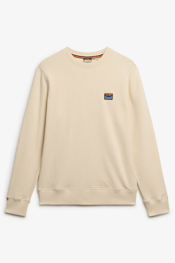 Superdry Sweatshirt Great Outdoors Emb RLXD  bege