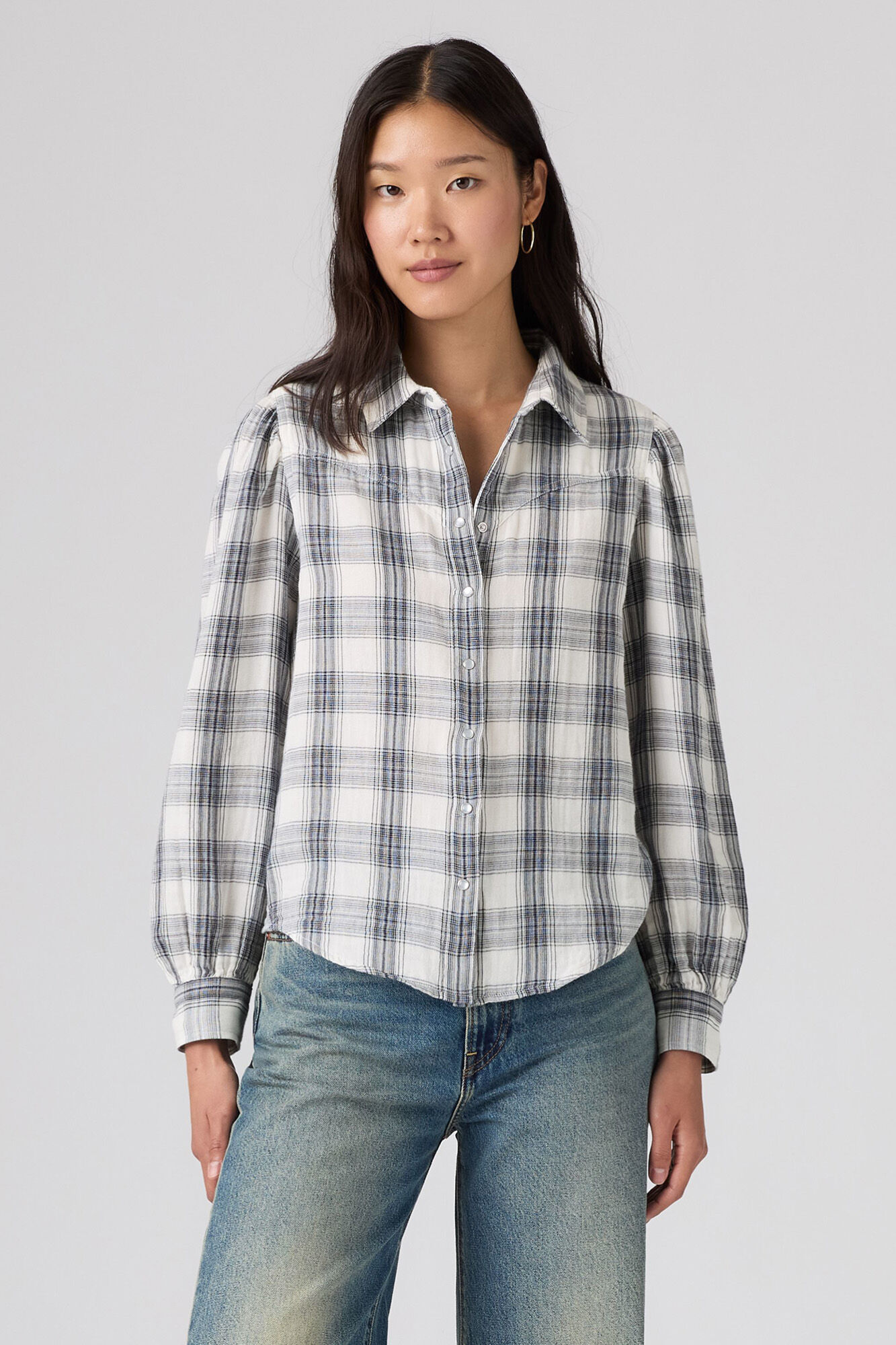 Levi's Camisa manga larga algod&oacute;n