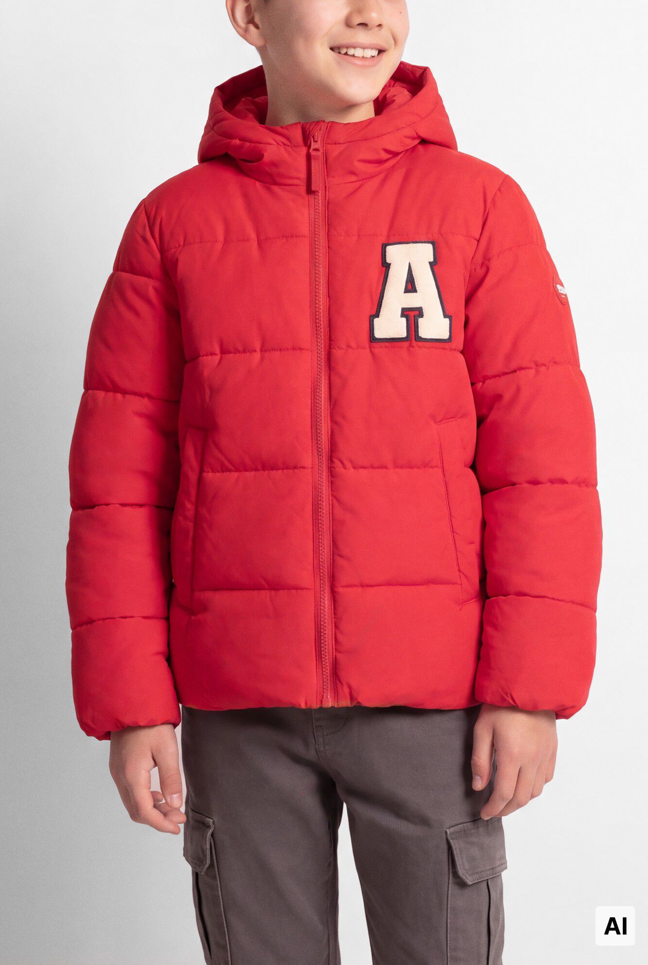 Springfield Kids Chaqueta acolchada puffa parche ni&ntilde;o