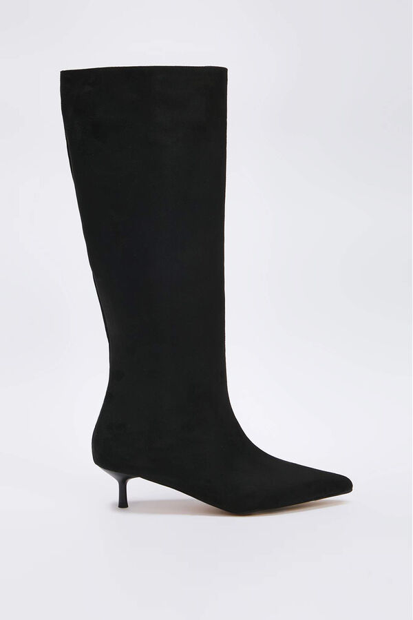 Trendyol Botas de cano alto reto preto