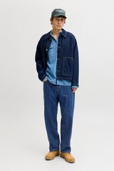 Jack & Jones Jeans baggy cinco bolsos azul