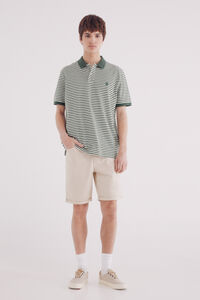 Springfield Bermuda cor clara lavada slim fit
