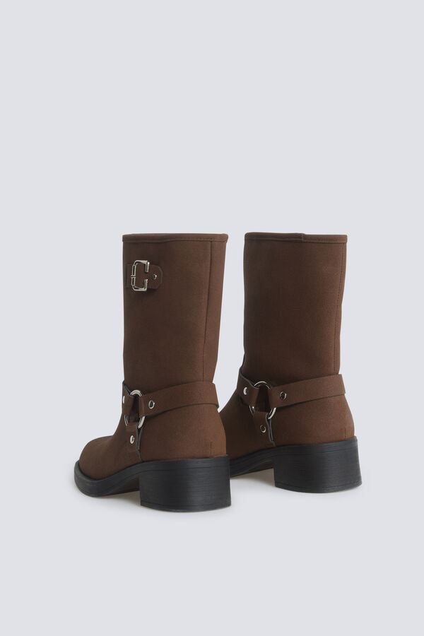 Springfield Botas motard castanhas castanho