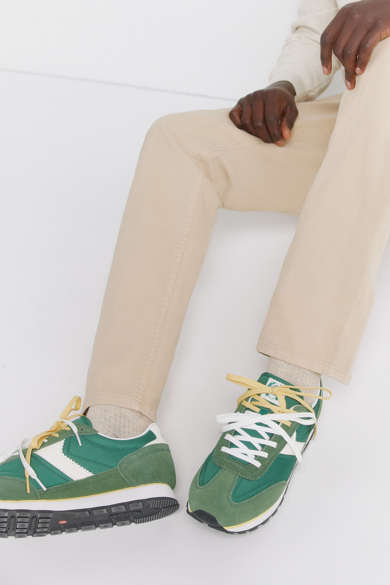 Springfield T&ecirc;nis de pele casual