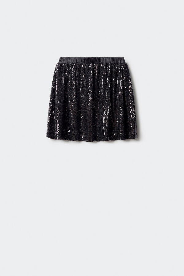 Springfield Kids saia de saia para menina preto