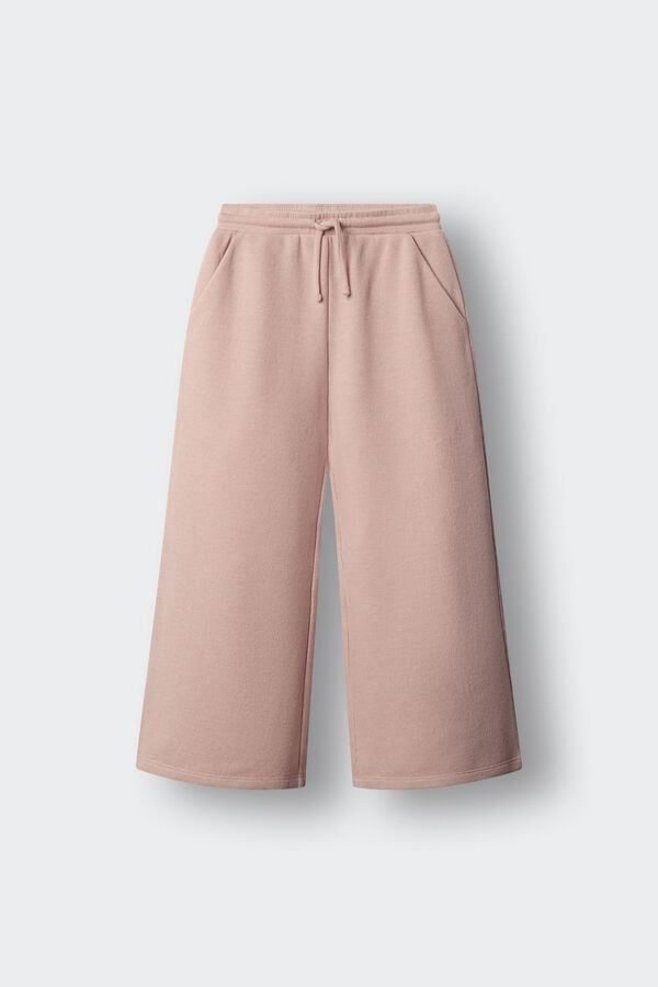 Springfield Kids Cal&ccedil;as culotte confort&aacute;veis para menina rosa