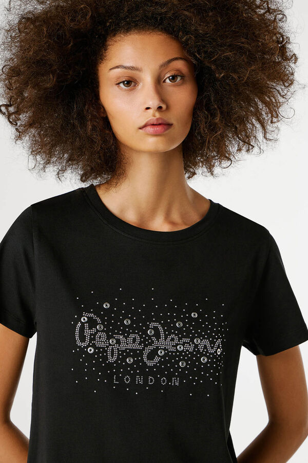 Pepe Jeans Camisola de manga curta preto