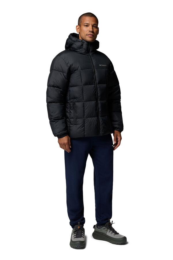Columbia Chaqueta acolchada con capucha negro