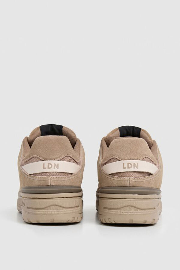 Pepe Jeans  Tênis baixos de camurça camel