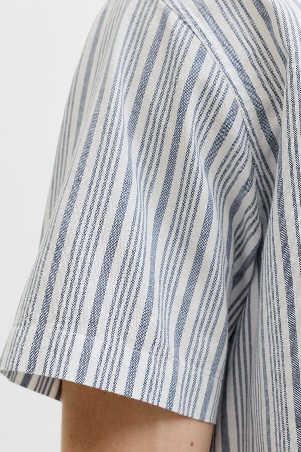 Jack & Jones Camisa oxford regular fit azul