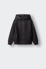 Springfield Kids Sweatshirt de nylon para crian&ccedil;a preto