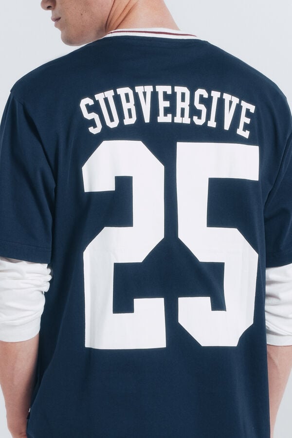 Springfield T-shirt Subversiva 25 azul