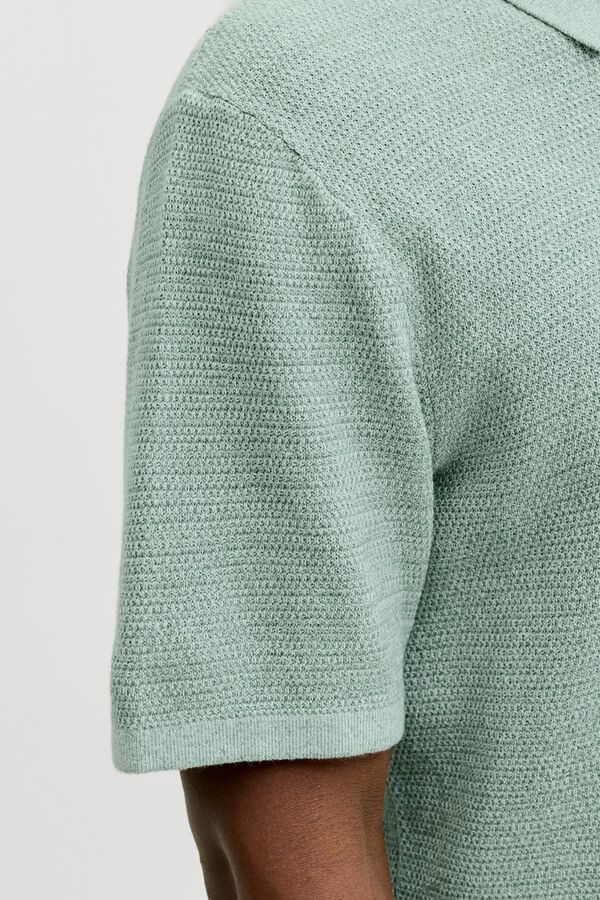 Jack & Jones Polo regular fit em malha verde