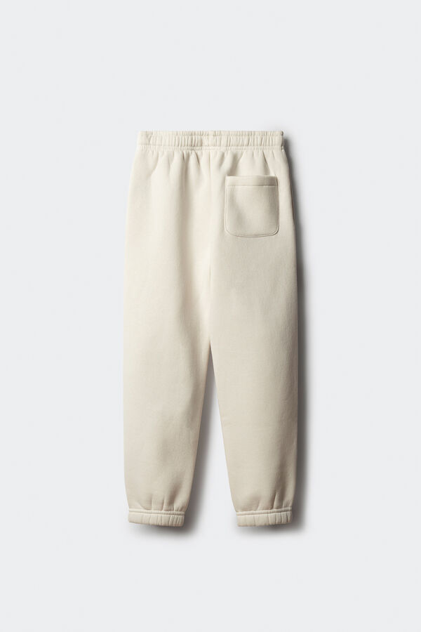 Springfield Kids Calças jogger para menina branco