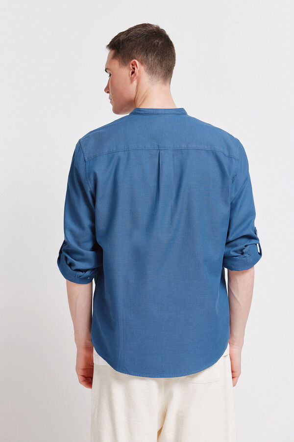 Springfield Camisa com estrutura azul