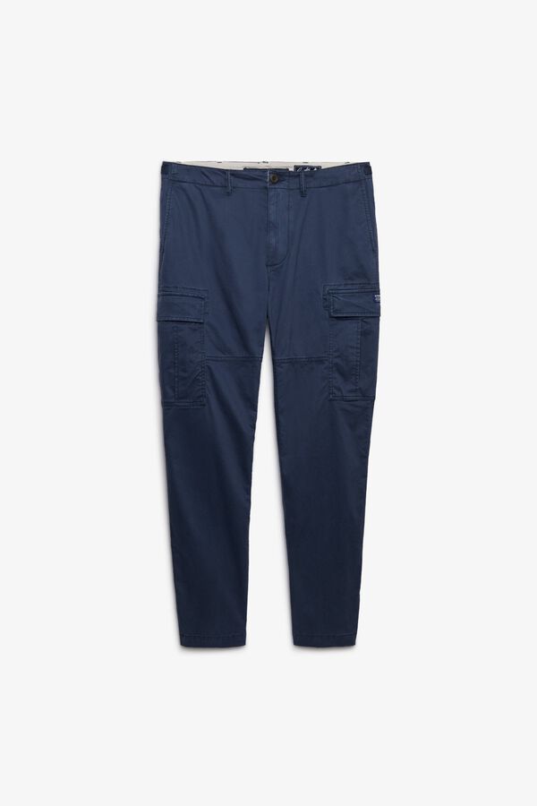 Superdry Cargo long trousers blue