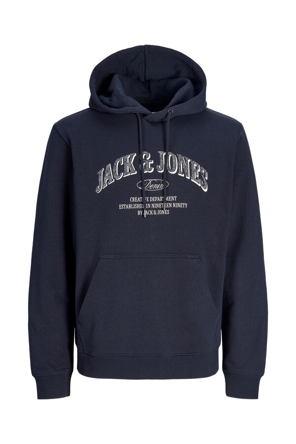 Jack & Jones Sweatshirt com capuz azul