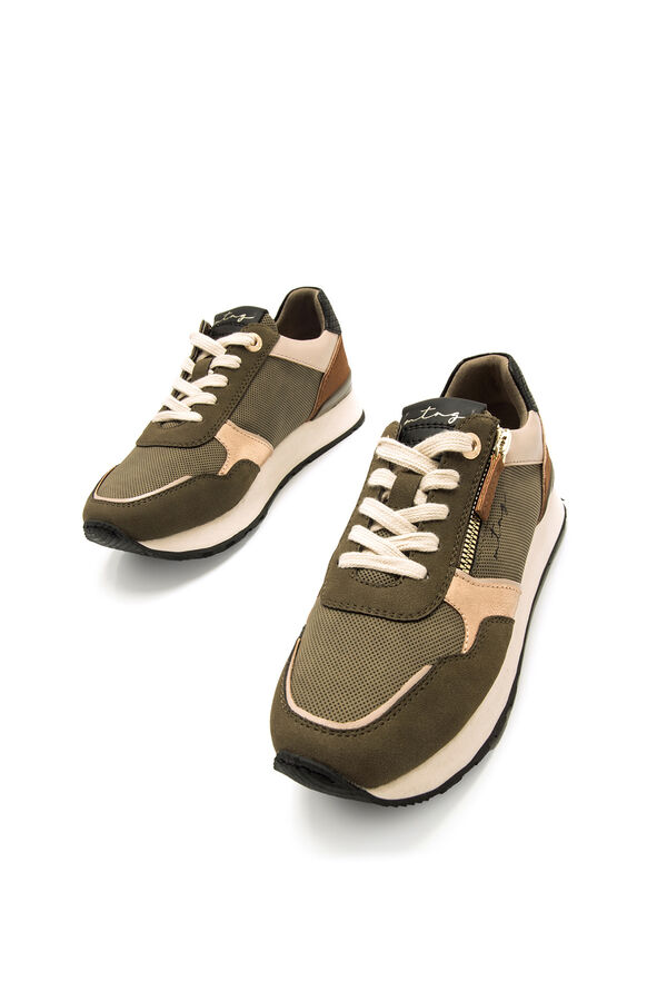 MTNG Zapatillas modelo Joggo Classic de mujer kaki