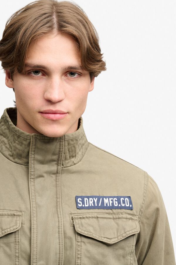 Superdry Chaqueta militar kaki