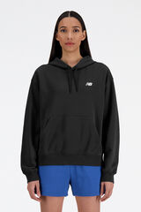 New Balance sweatshirt desportiva com capuz preto