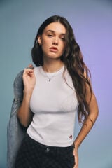 Springfield Camisa de natação branco