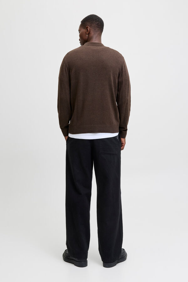 Jack & Jones Camisola de ajuste regular cinzento