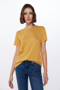Springfield Pearl collar T-shirt color