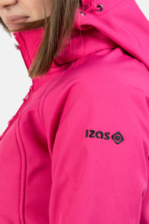 Izas Chaqueta Cortavientos Softshell Haiti fucsia