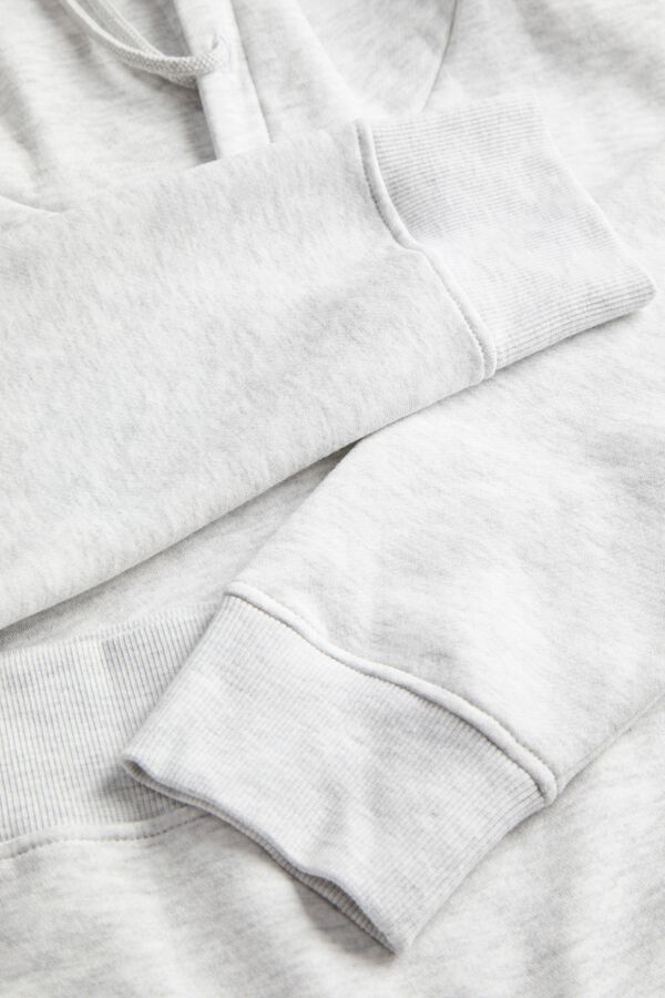 Jack & Jones Sweatshirt relaxed com capuz branco