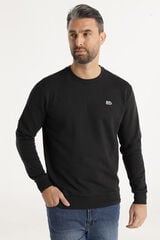 Lois Sweatshirt gola caixa preto