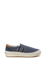 Lois Tênis slip-on de lona azul
