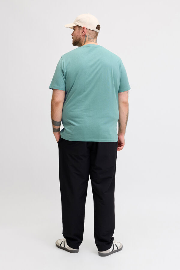 Jack & Jones PLUS T-shirt logo azul