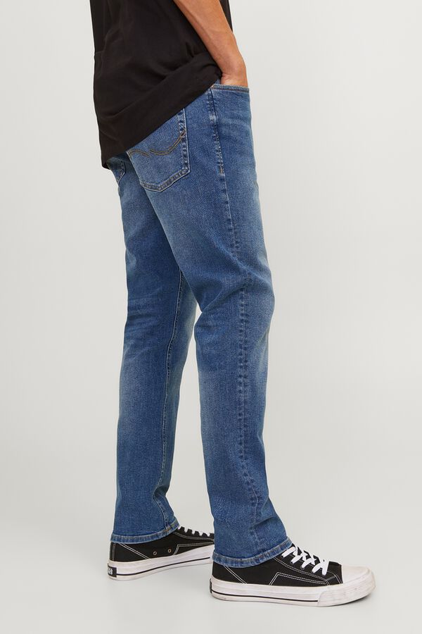 Jack & Jones Jeans slim cinco bolsos azul