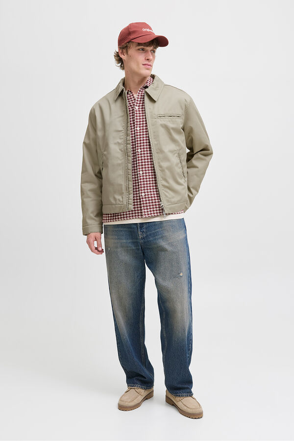Jack & Jones Casaco aviador cinzento