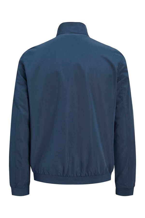 Jack & Jones PLUS high neck bomber jacket blue
