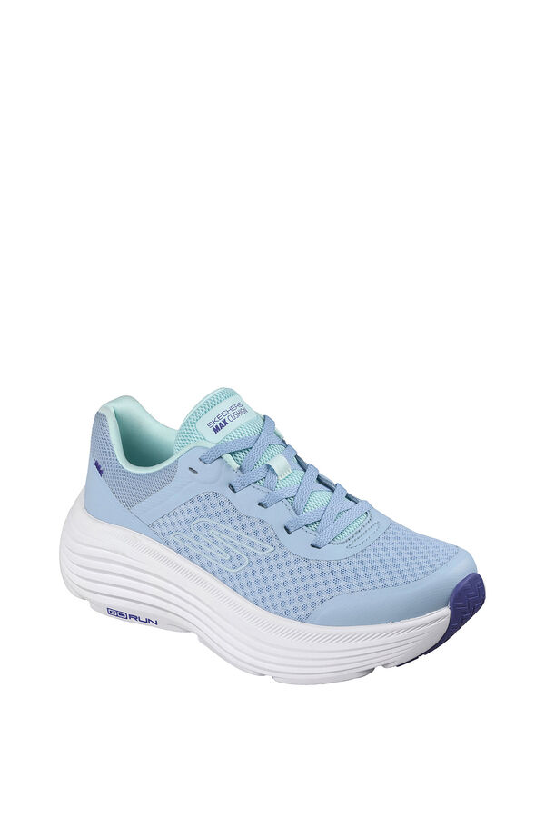 Skechers T&ecirc;nis com amortecimento m&aacute;ximo azul